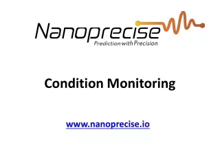 Condition Monitoring - Nanoprecise Sci Corp