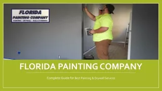 Tips to Get Quality Miami Painting Services