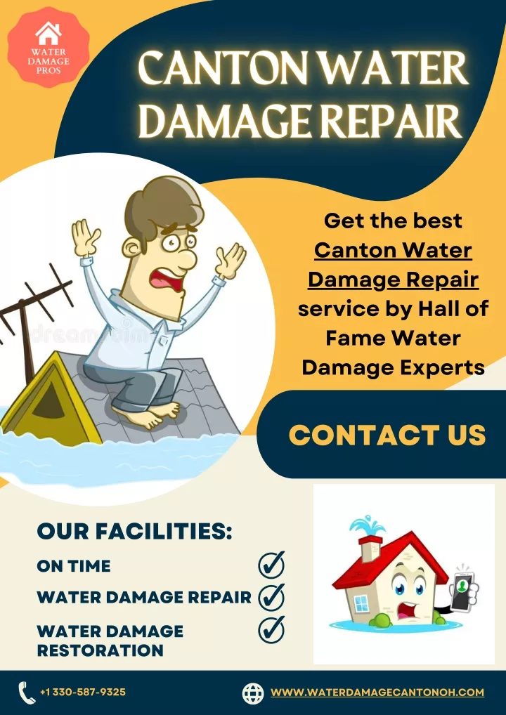 get the best canton water damage repair service