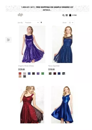 show choir dress