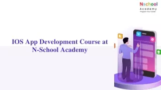 IOS App Development Training | best ios app development course with certificatio