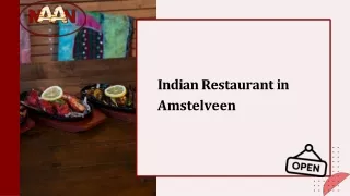 Best Indian restaurant in Amstelveen Naan Restaurant