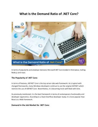 what is the demand ratio of net core