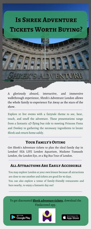 Is Shrek Adventure Tickets Worth Buying?