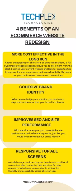 4 Benefits Of Ecommerce Website Redesign