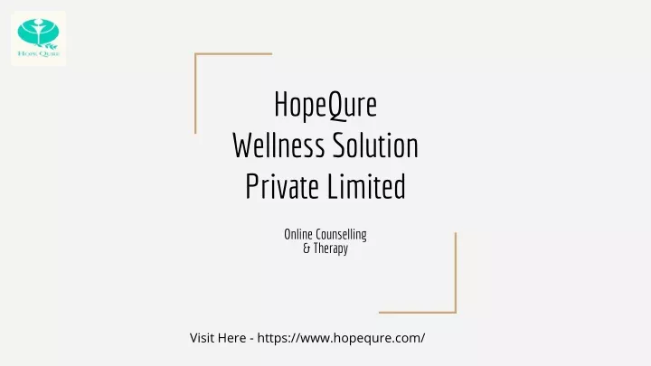 hopequre wellness solution private limited