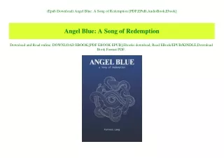 (Epub Download) Angel Blue A Song of Redemption [PDF EPuB AudioBook Ebook]
