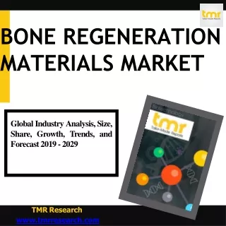 Bone Regeneration Materials | Notable Developments