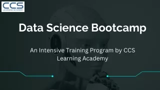 Intensive Data Science Bootcamp|Bootcamps for Data Science|Data Science Certifi