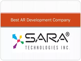 Best AR Development Company