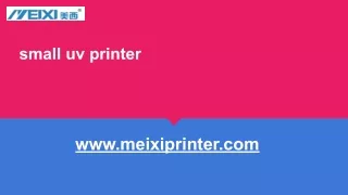 small uv printer