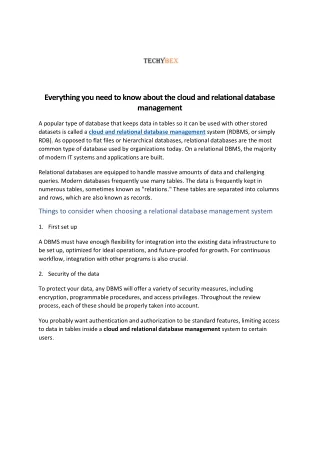everything you need to know about the cloud