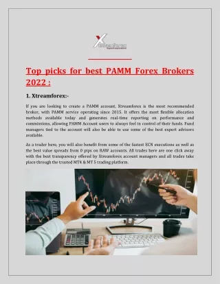 Top picks for best PAMM Forex Brokers 2022