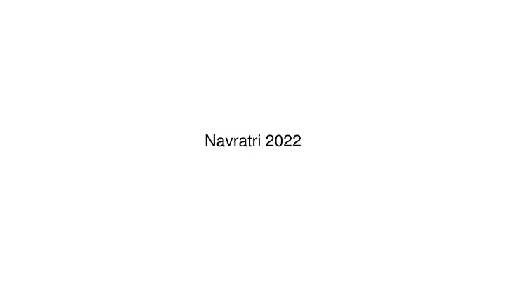 navratri 2022