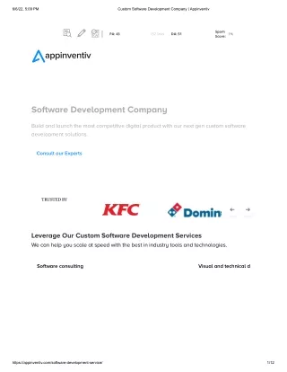Custom Software Development services | Appinventiv