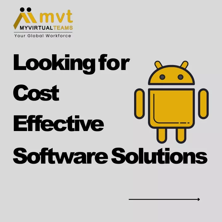 looking for cost effective software solutions