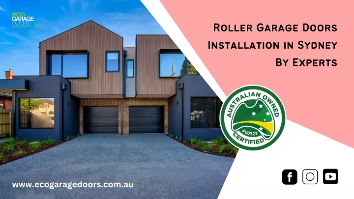 roller garage doors installation in sydney