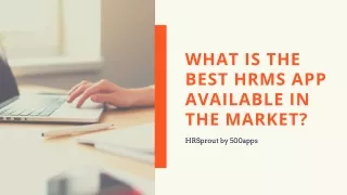 what is the best hrms app available in the market