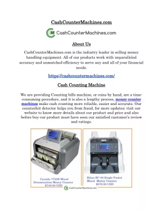 c cas ash hcounter countermach