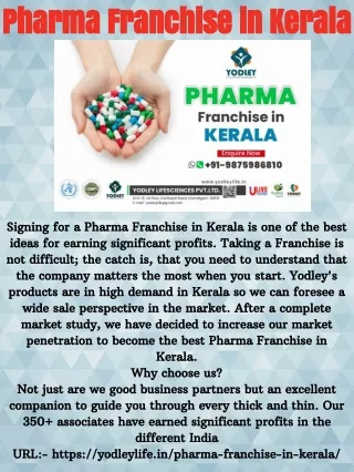Pharma Franchise in Kerala