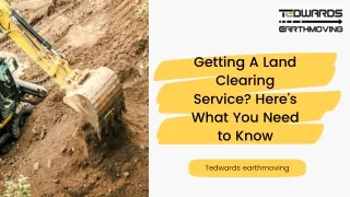Getting A Land Clearing Service Here's What You Need to Know