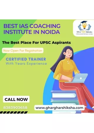 Best IAS coaching In Noida|Ghargharshiksha