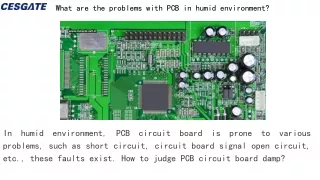 What are the problems with PCB in humid environment_