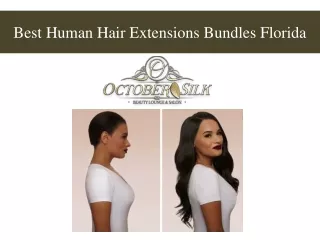 Best Human Hair Extensions Bundles Florida