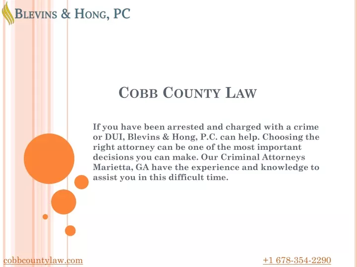 cobb county law