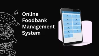 Right Online Foodbank Management System