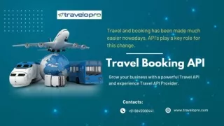 World’s Best Travel and Booking APIs