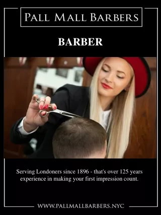 Best Barber Shop NYC