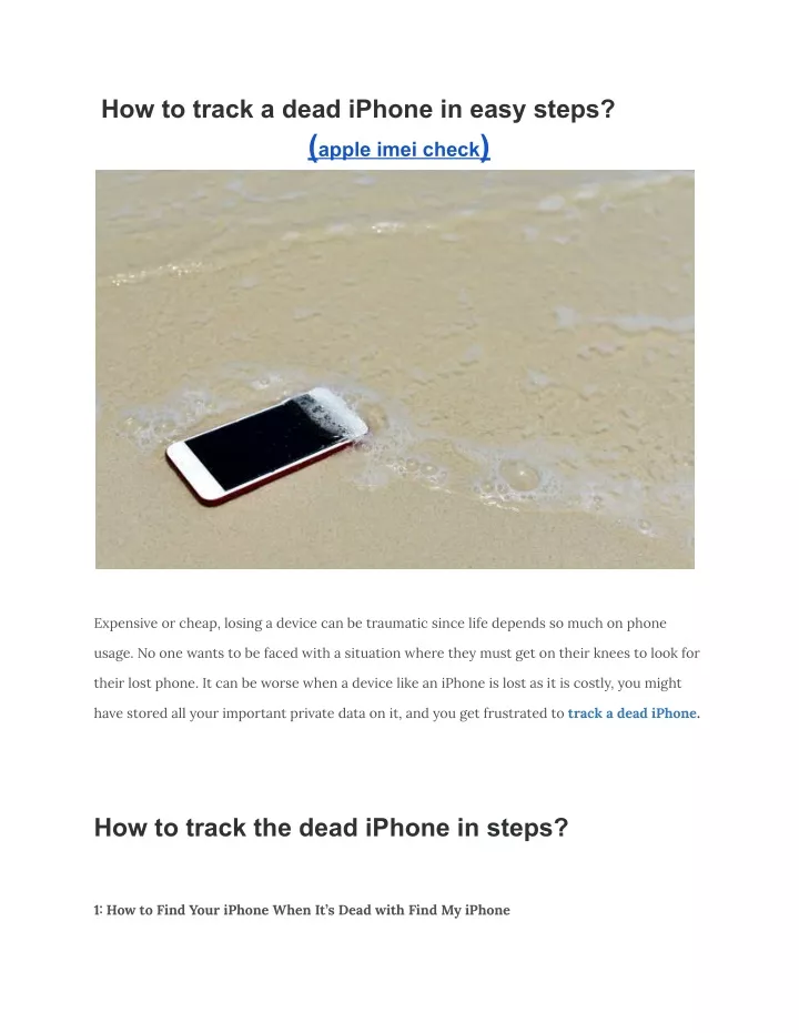 how to track a dead iphone in easy steps apple