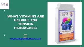 Shop Now: Natural Supplements for Tension Headaches
