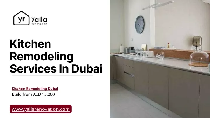 kitchen remodeling services in dubai