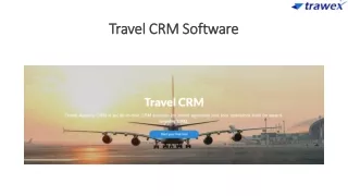 Travel CRM Software