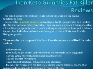 Ikon Keto Gummies Fat Killer Reviews