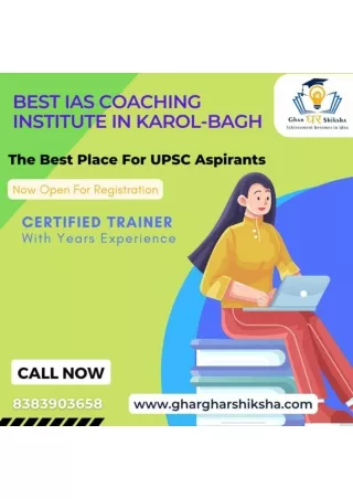 Best IAS Coaching In Karol Bagh Vimarsha IAS