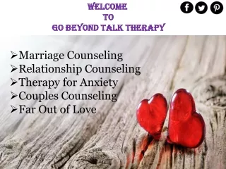 Depression and Anxiety Counseling at Gobeyondtalktherapy