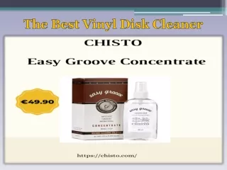 the best vinyl disk cleaner