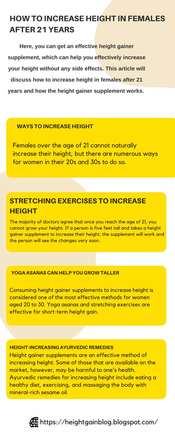 PPT How To Increase Height In Females After 21 Years PowerPoint   How To Increase Height In Females After 21 Years N 