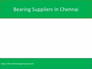 spherical Roller Bearing Dealers In Chennai