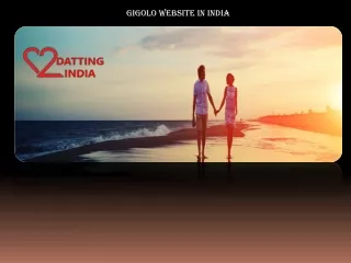 gigolo website in india
