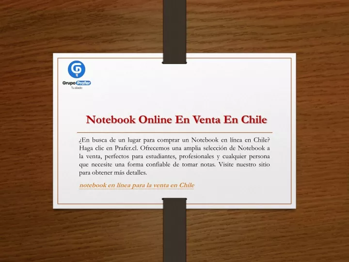 notebook online en venta en chile