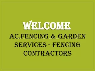 welcome