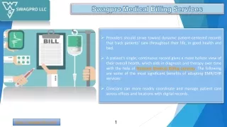 National Medical Billing Services for You: Swagpro Medical Billing Services