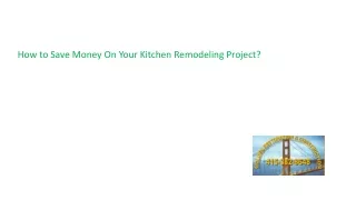 Get the best  Kitchen Remodel San Rafael, CA  services for your place