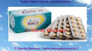 tadali tablets generic tadalafil tablets