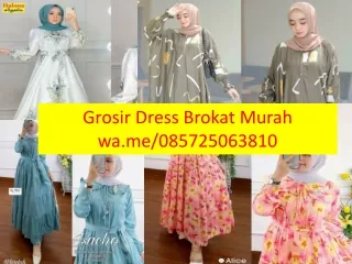 Grosir Dress Brokat 085725063810
