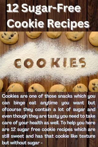 12 sugar free 12 sugar free 12 sugar free cookie